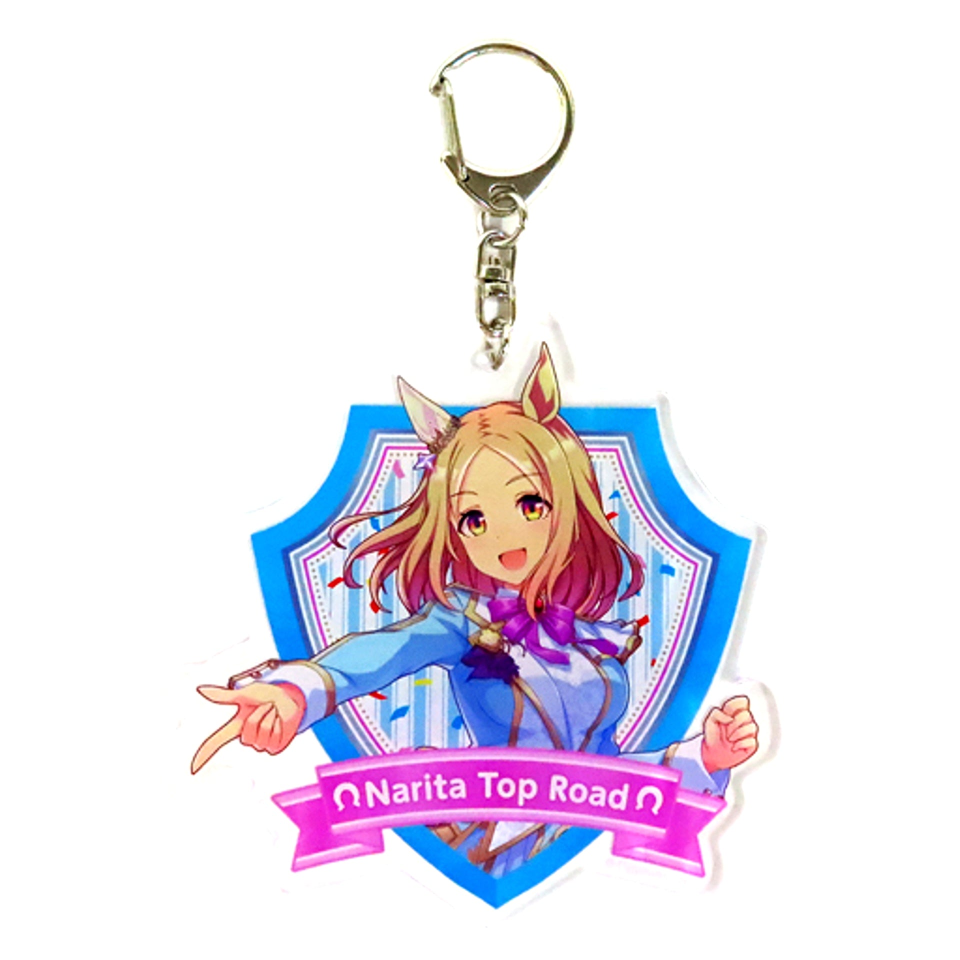 Narita Top Road Uma Musume Pretty Derby Official Acrylic Keychain Snowy Integrity Ver. 4th EVENT SPECIAL DREAMERS!! EXTRA STAGE [USED]