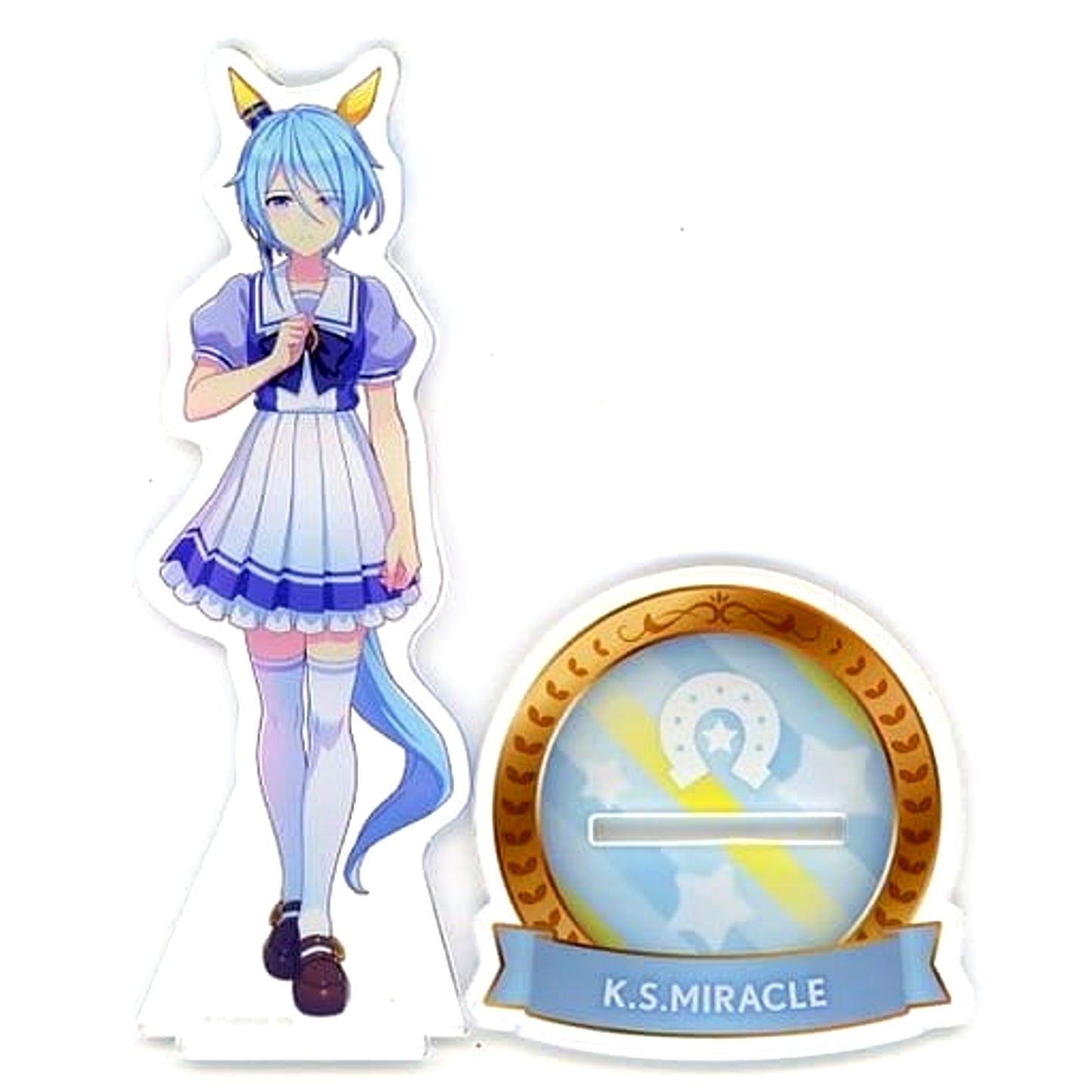 K S Miracle Uma Musume Pretty Derby 4th Event Additional Performance SPECIAL DREAMERS EXTRA STAGE Official Acrylic Stand School Uniform Ver [USED]