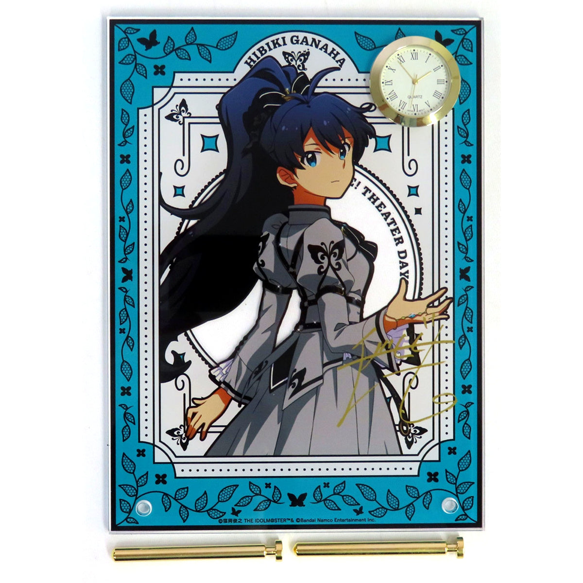 Hibiki Ganaha Acrylic Art with Clock Proud of Stage Ver. THE IDOLM@STER Million Live! [USED]