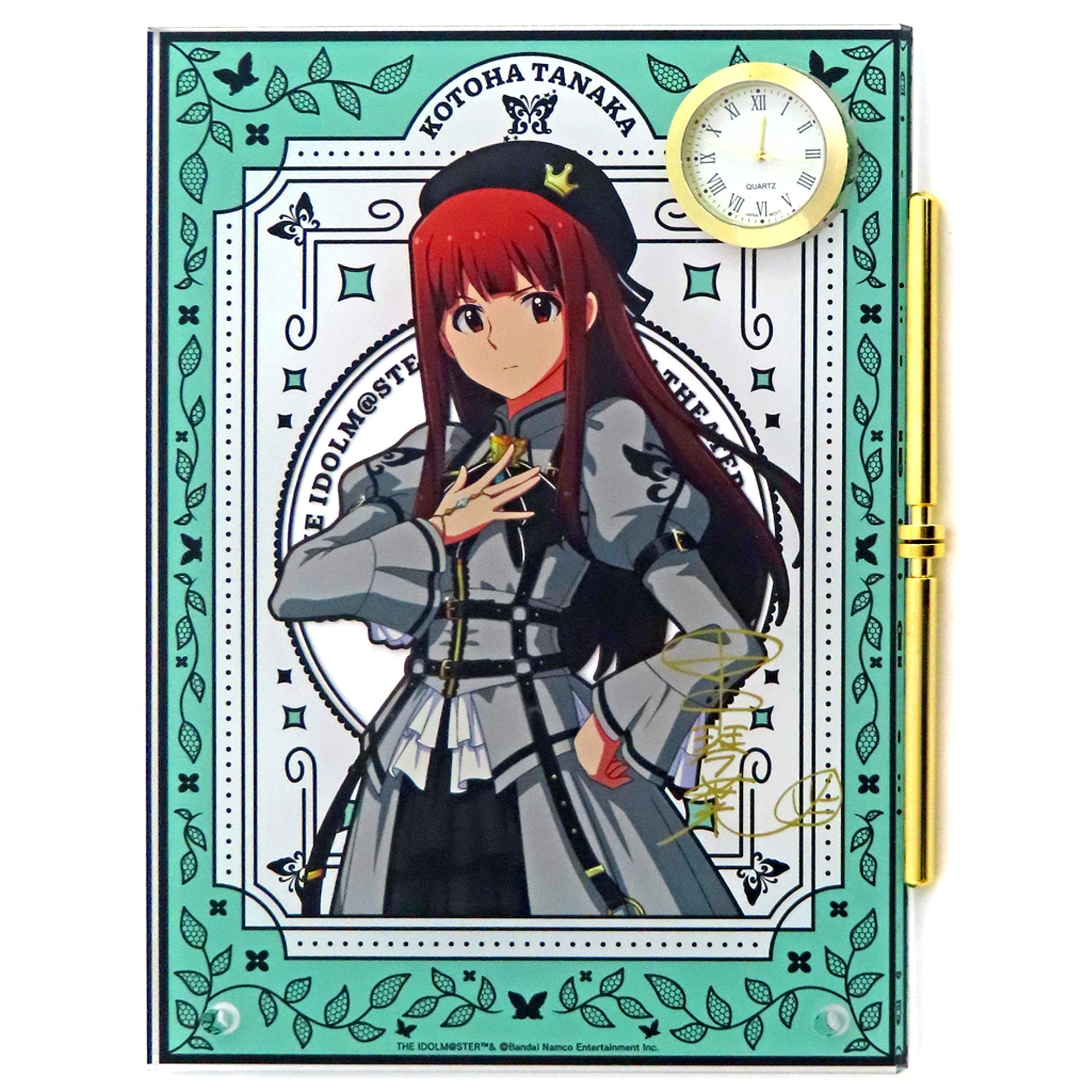 Kotoha Tanaka The Idolmaster Million Live! Acrylic Art with Clock Proud of Stage Ver. [USED]