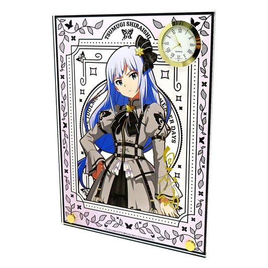 Tsumugi Shiraishi THE IDOLM@STER Million Live! Acrylic Art with Clock Proud of Stage Ver. [USED]