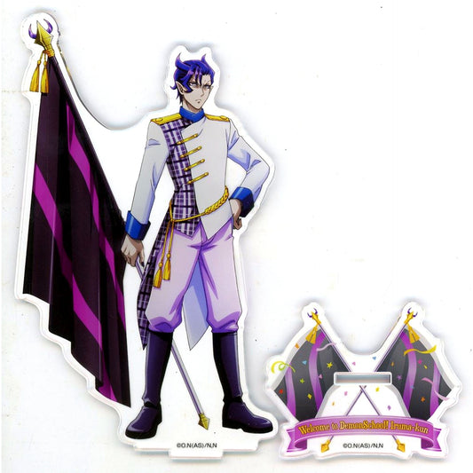 Kalego Naberius Illustration BIG Acrylic Stand Welcome to Demon School! Iruma-kun x Don Quijote [USED]
