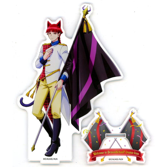 Opera Illustration BIG Acrylic Stand Welcome to Demon School! Iruma-kun x Don Quijote [USED]