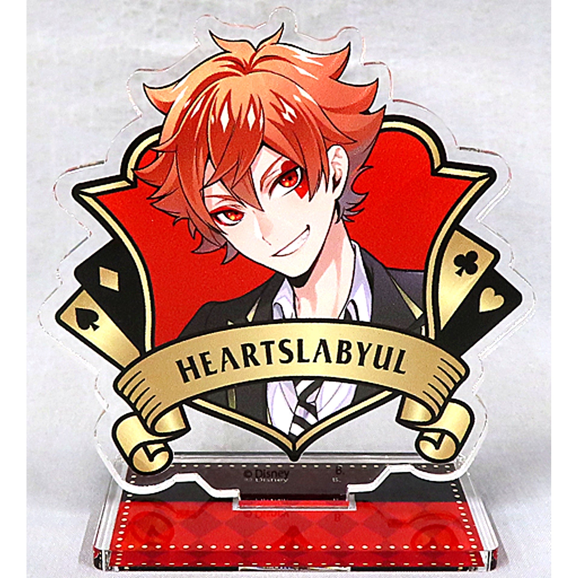 Ace Trappola Hapikuro! Uniform Pattern Acrylic Stand Disney Twisted-Wonderland [USED]