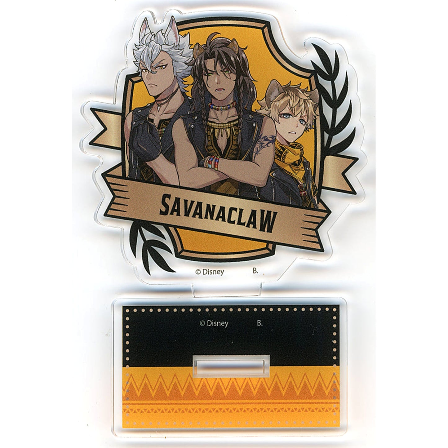 Hapikuro Disney Twisted-Wonderland Savanaclaw Dorm Uniform Pattern Acrylic Stand Acrylic Stands [USED]