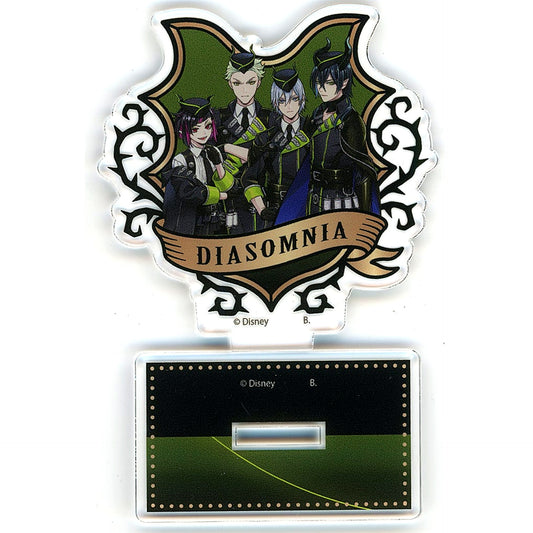 Diasomnia Dorm Disney Twisted Wonderland Hapikuro! School Uniform Pattern Acrylic Stand [USED]