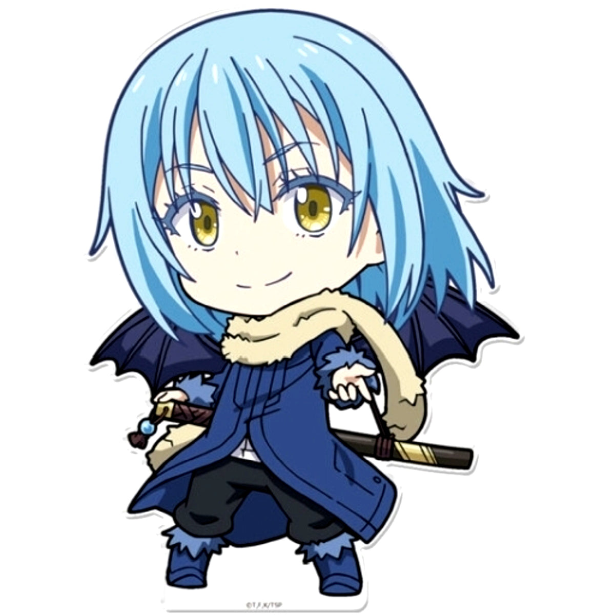Rimuru Tempest Deka Puni Colle! Acrylic Figure That Time I Got Reincarnated as a Slime: The Movie Scarlet Bond [USED]