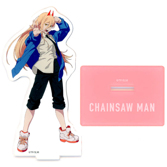 Power Holding a Scythe Chainsaw Man Acrylic Stand Movic 2022 [USED]
