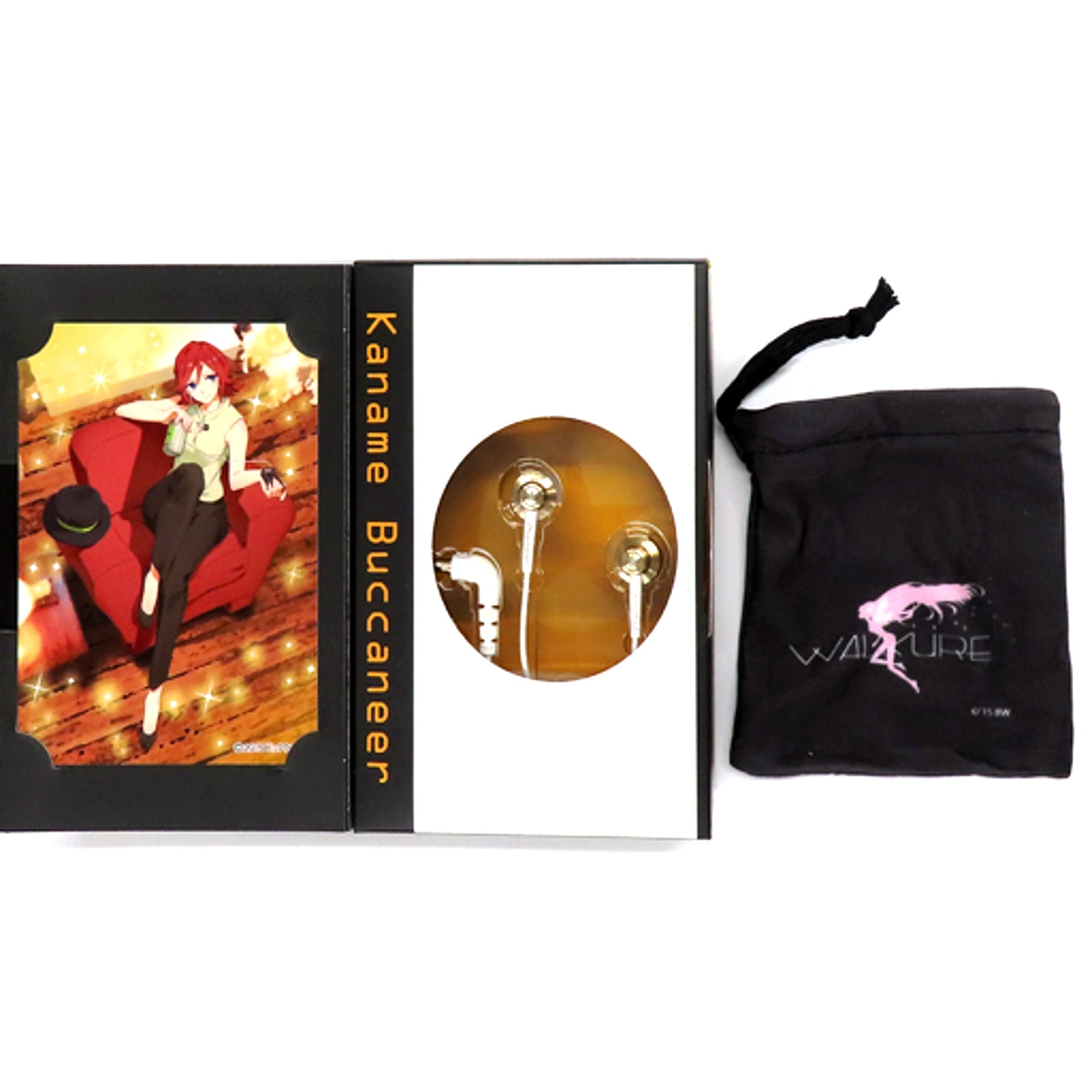 Kaname Buccaneer Walkure SE-CL522-N Casual Inner Head Earphones Macross Delta x ONKYO [USED]