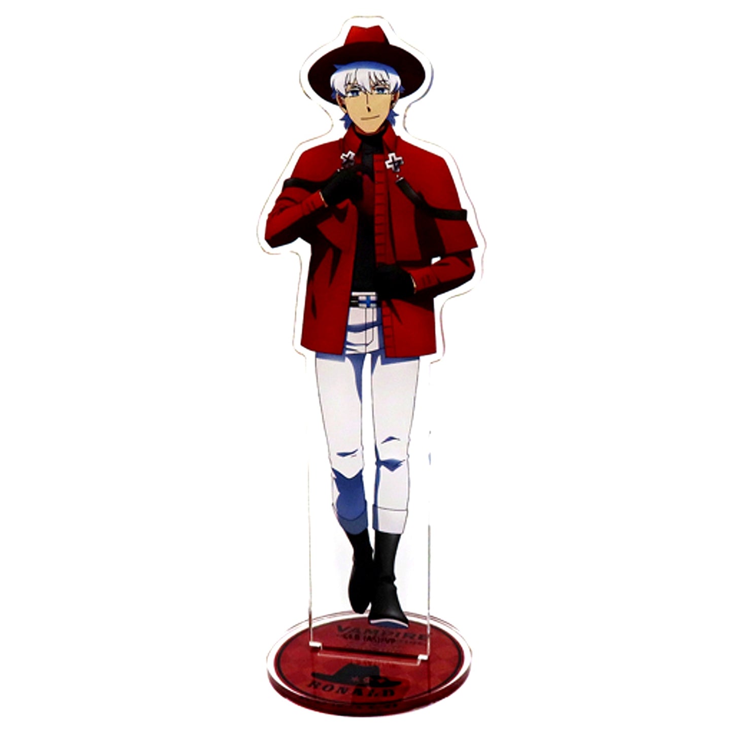 Ronaldo Acrylic Stand The Vampire Dies in No Time x SOLWA Genuine Leather Long Wallet Pre-order Bonus [USED]