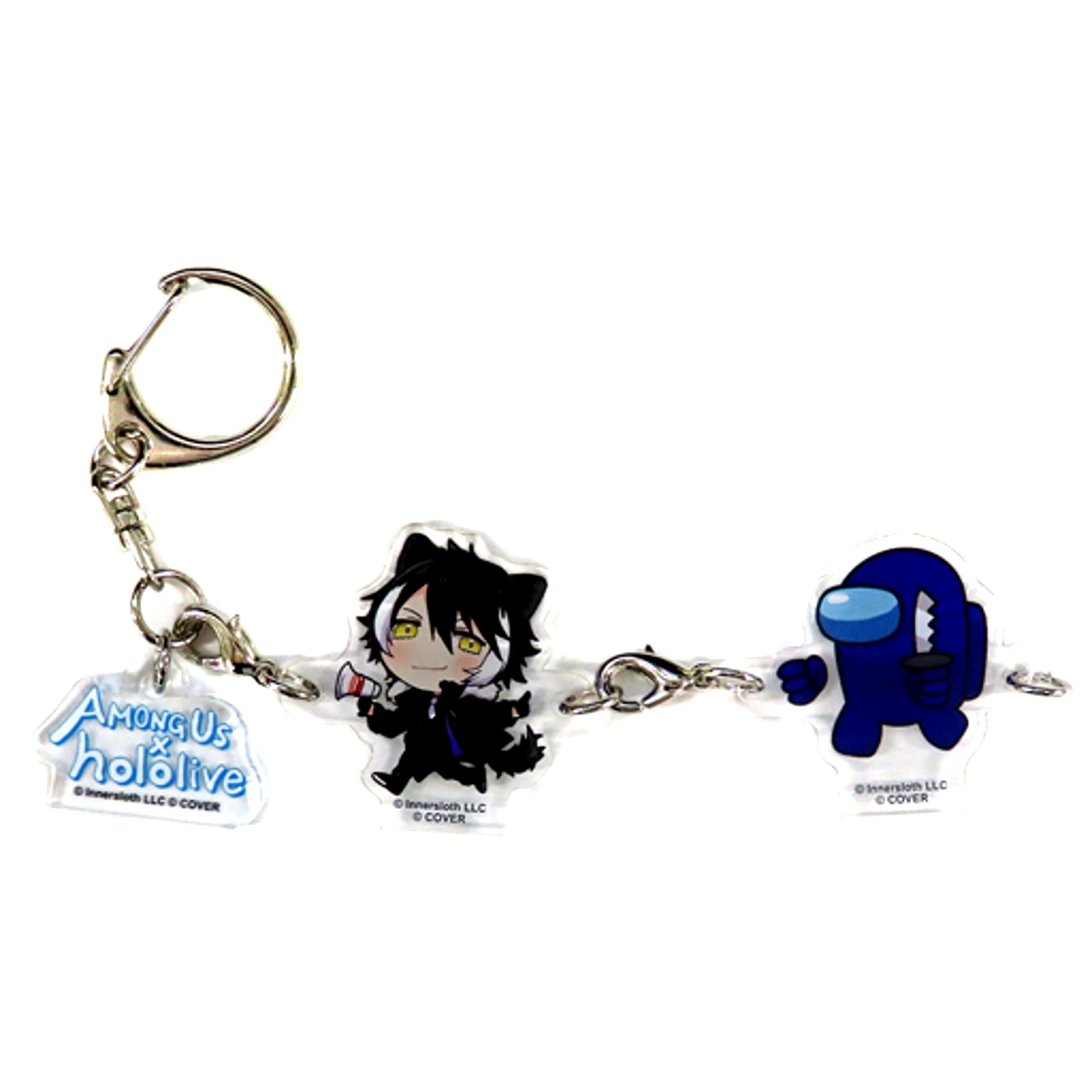 Kageyama Shien Among Us x hololive Holostars Play Tag Keychain [USED]
