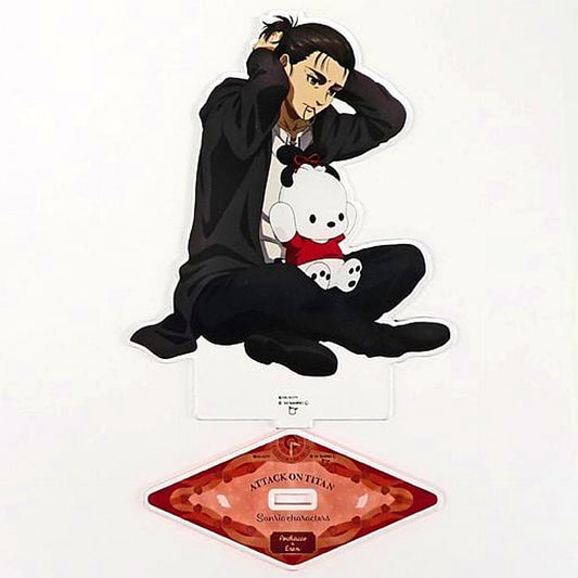 Eren Yeager x Pochacco Attack on Titan x Sanrio Characters The 2nd Edition Acrylic Stand M [USED]