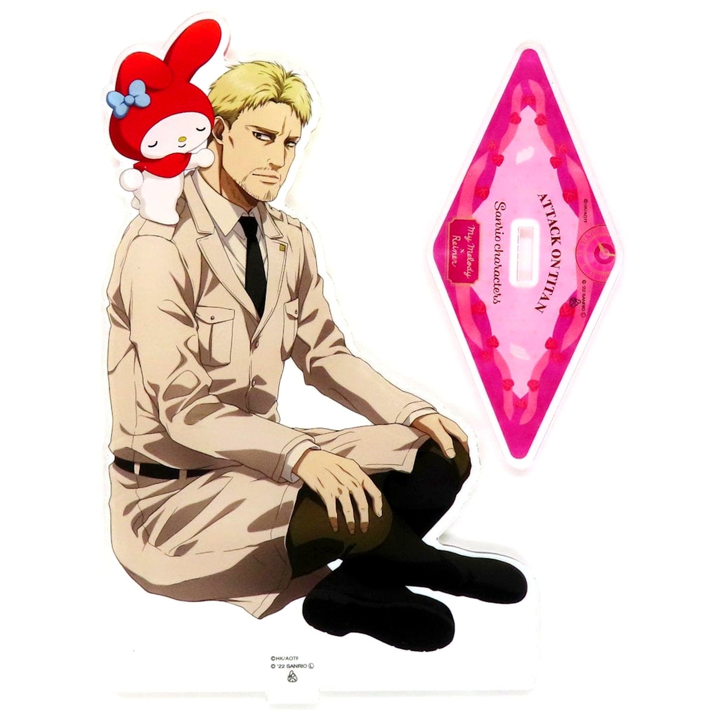 Reiner Braun x My Melody Attack on Titan x Sanrio Characters The 2nd Edition Acrylic Stand M [USED]