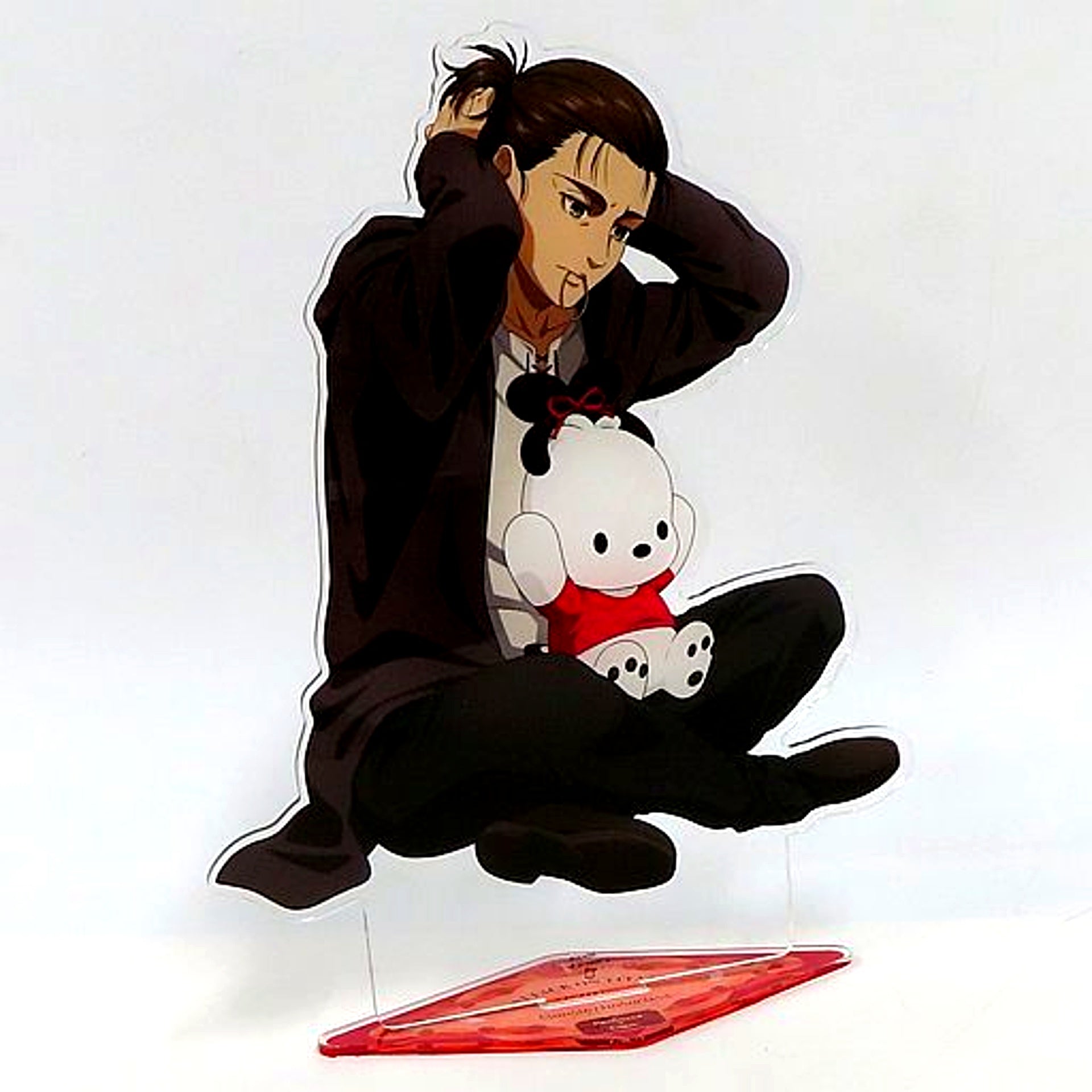 Eren Yeager x Pochacco Attack on Titan x Sanrio Characters The 2nd Edition Acrylic Stand L [USED]