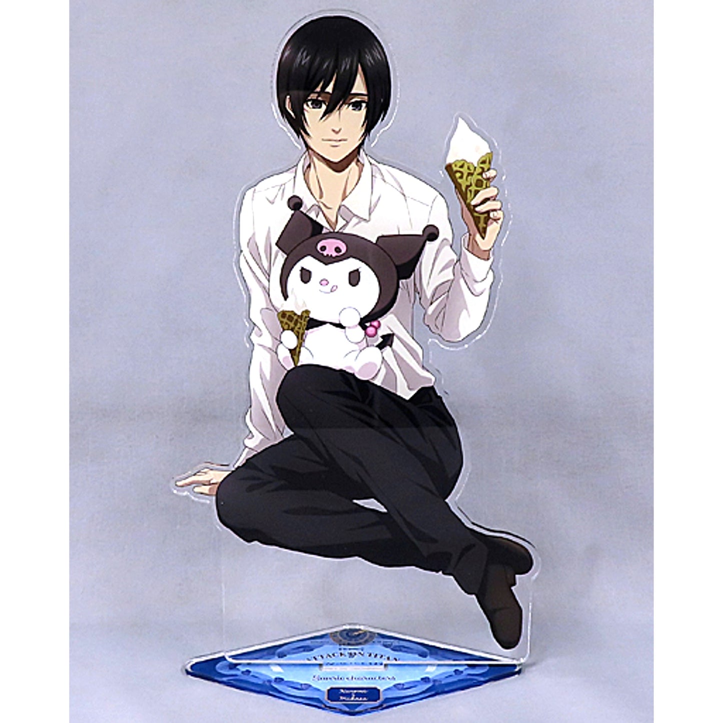 Mikasa Ackerman x Kuromi Attack on Titan x Sanrio Characters The 2nd Edition Acrylic Stand L [USED]