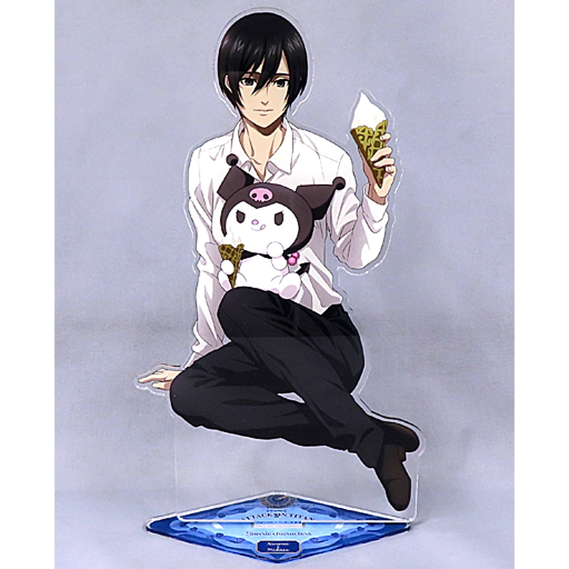 Mikasa Ackerman x Kuromi Attack on Titan x Sanrio Characters The 2nd Edition Acrylic Stand L [USED]