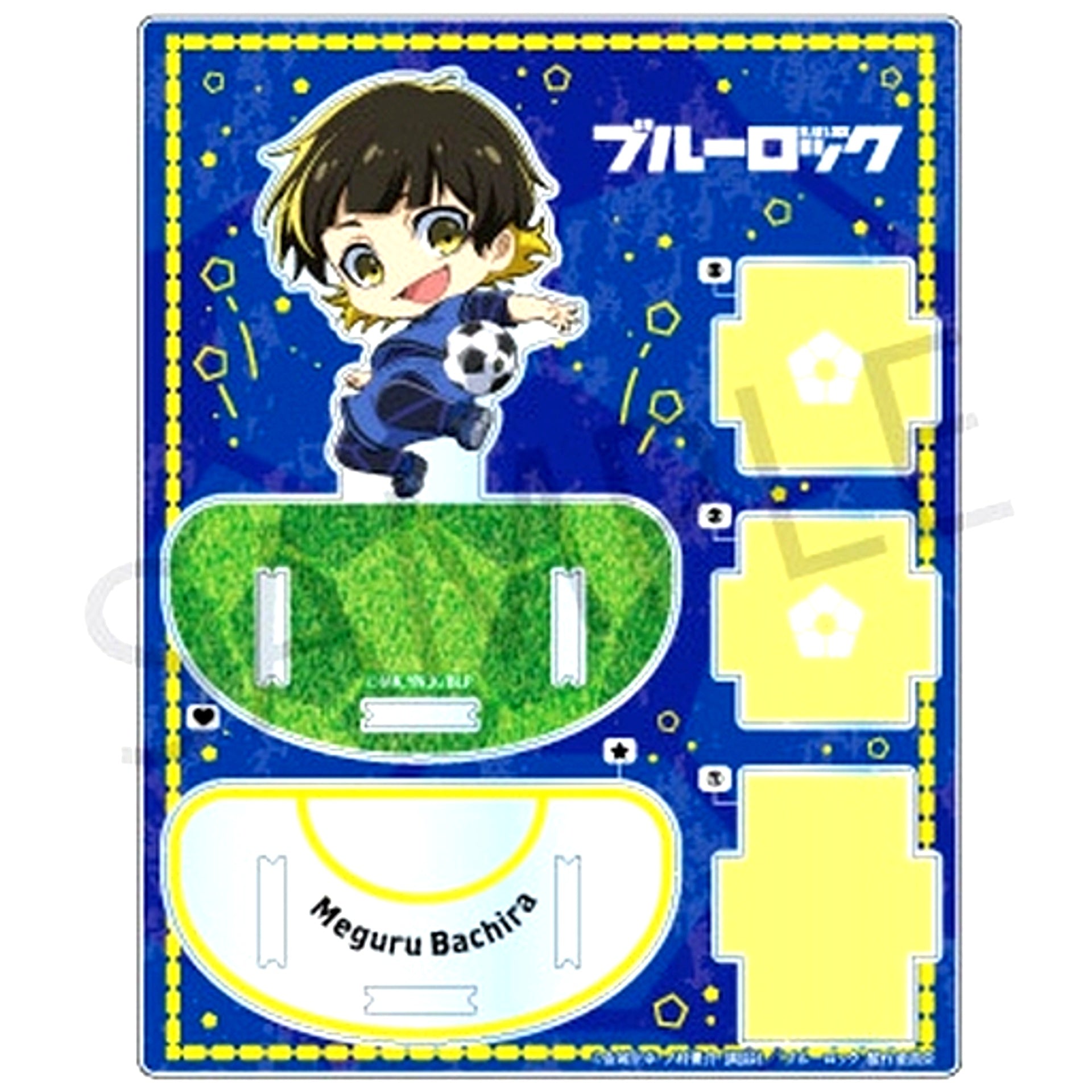Meguru Bachira Mini Acrylic Figure Accessory Case Blue Lock [USED]