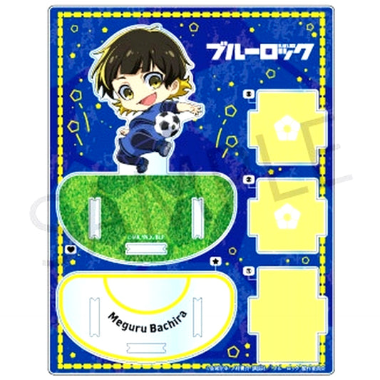 Meguru Bachira Mini Acrylic Figure Accessory Case Blue Lock [USED]
