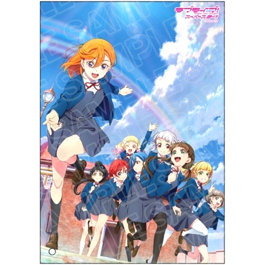 TV Anime Season 2 Key Visual Ver. Mini Acrylic Art Love Live! Superstar!! [USED]