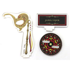Twisted-Wonderland Glorious Masquerade Crimson Flower and the Bell of Salvation Jamil Viper Mask Staff Style Acrylic Stand Collection Masquerade Dress ver. Acrylic Stands [USED]
