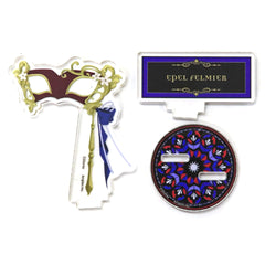 Twisted-Wonderland Glorious Masquerade Crimson Flower and the Bell of Salvation Epel Felmier Mask Staff Style Acrylic Stand Collection Masquerade Dress ver. Acrylic Stands [USED]