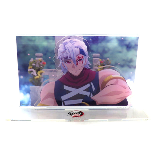 Tengen Uzui I Will Live as Flamboyantly as Possible Demon Slayer: Kimetsu no Yaiba Entertainment District Arc Character Emaki Cafe in ufotable Cafe x Machi Asobi CAFE 4th Term Acrylic Stand [USED]