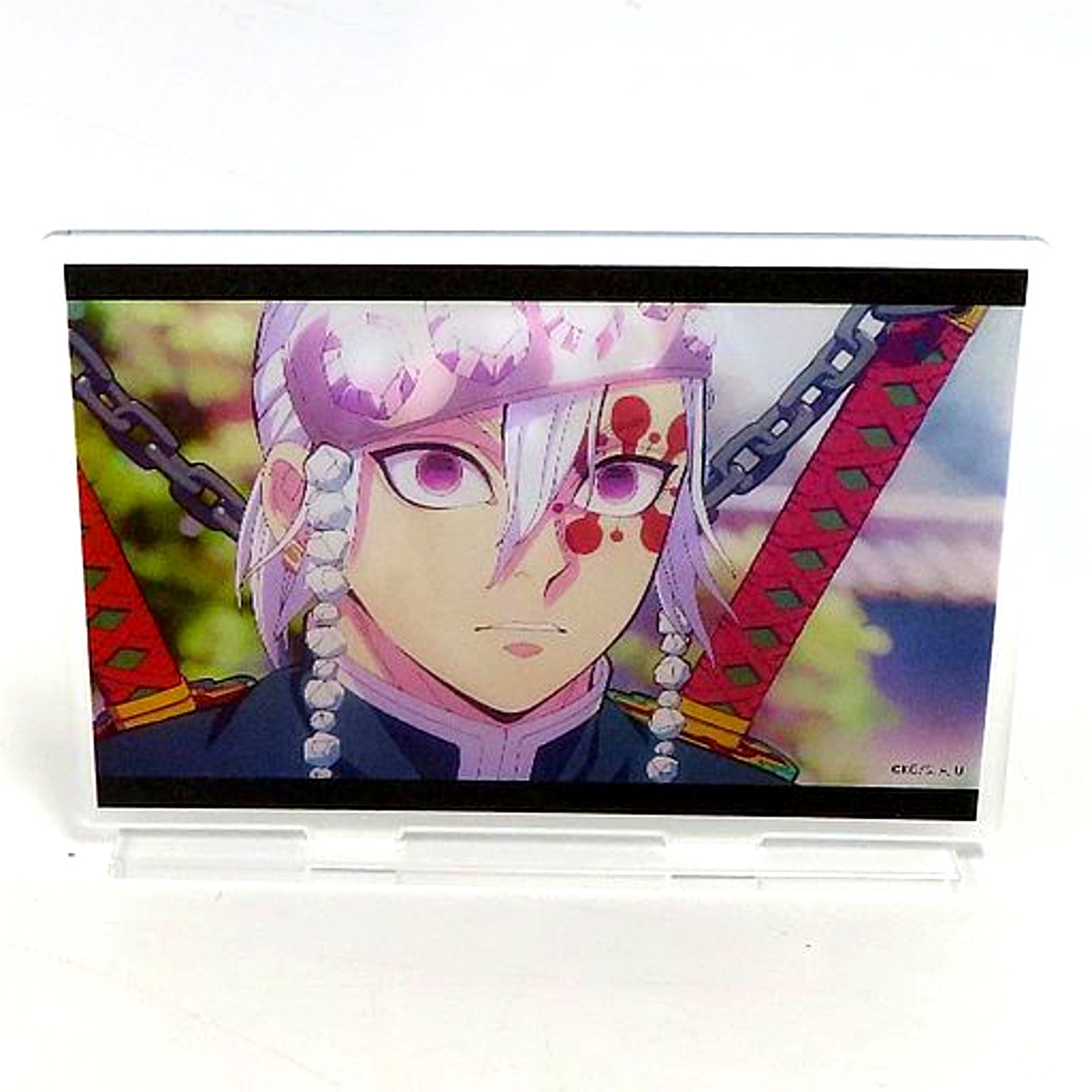 Tengen Uzui Uzui Family and Upper Rank Six Demon Slayer Entertainment District Arc Lenticular Acrylic Stand Character Emaki Cafe in ufotable Cafe x Machi Asobi Cafe 4th Term [USED]