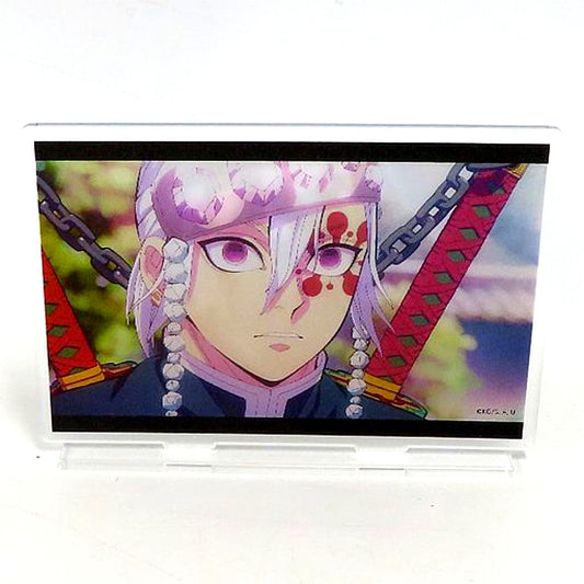 Tengen Uzui Uzui Family and Upper Rank Six Demon Slayer Entertainment District Arc Lenticular Acrylic Stand Character Emaki Cafe in ufotable Cafe x Machi Asobi Cafe 4th Term [USED]