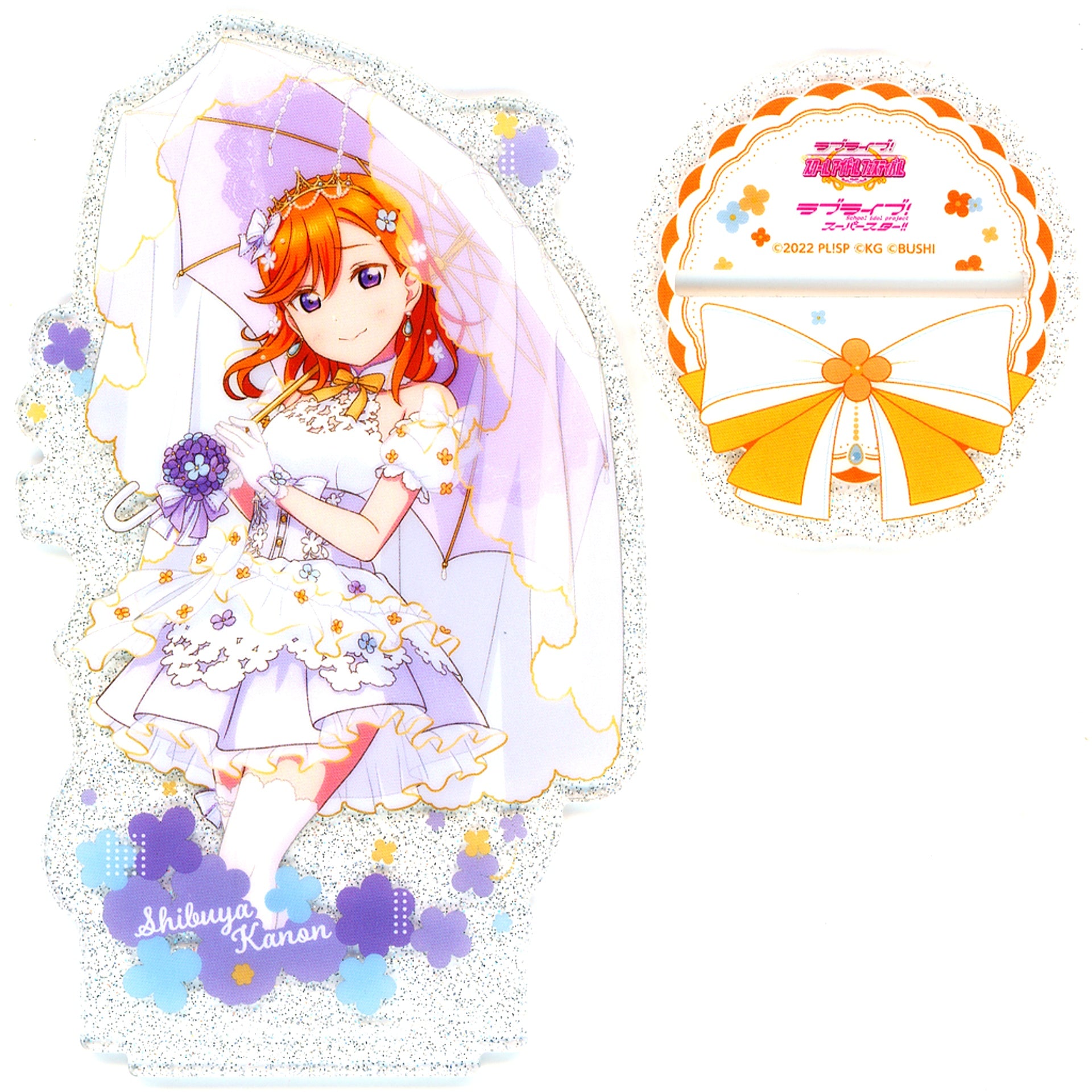 Kanon Shibuya Kirarin Acrylic Stand Liella! June Bride Love Live! Series SIF Series Thanksgiving Festival 2022 [USED]