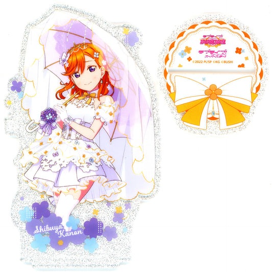 Kanon Shibuya Kirarin Acrylic Stand Liella! June Bride Love Live! Series SIF Series Thanksgiving Festival 2022 [USED]
