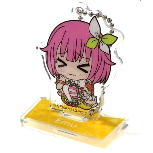 Hatsune Miku: Colorful Stage! Emu Otori ViVimus Acrylic Keychain Collection with Stand Wonderlands X Showtime Keychains [USED]