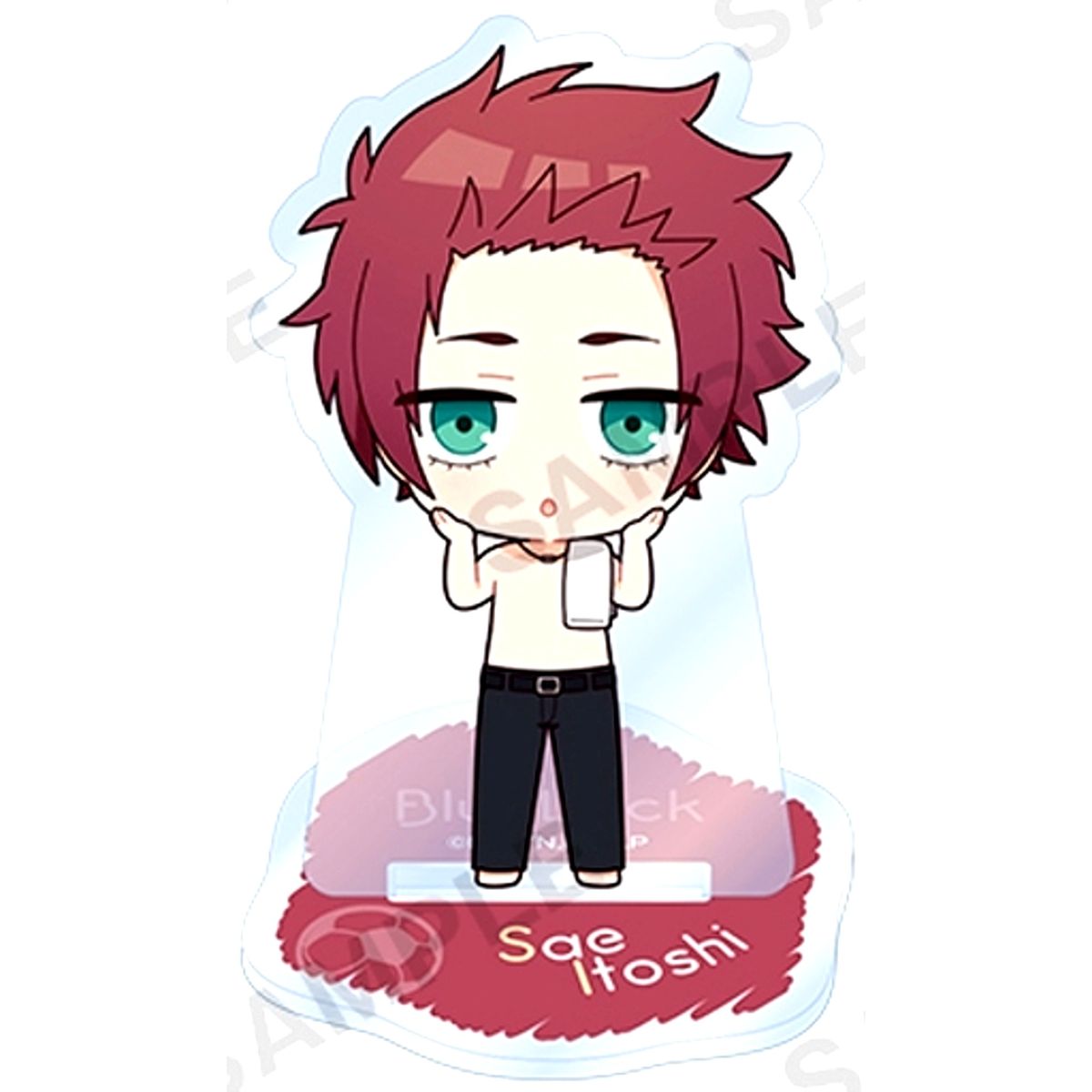 Sae Itoshi Blue Lock Trading Mini Character Acrylic Stand [USED]