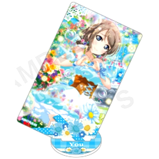 You Watanabe Love Live! School Idol Festival Trading Square Acrylic Stand Aqours Vol.1 [USED]
