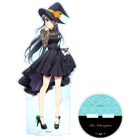Mai Sakurajima Halloween Ver. Illustration Extra Large Acrylic Stand Rascal Does Not Dream of Bunny Girl Senpai [USED]