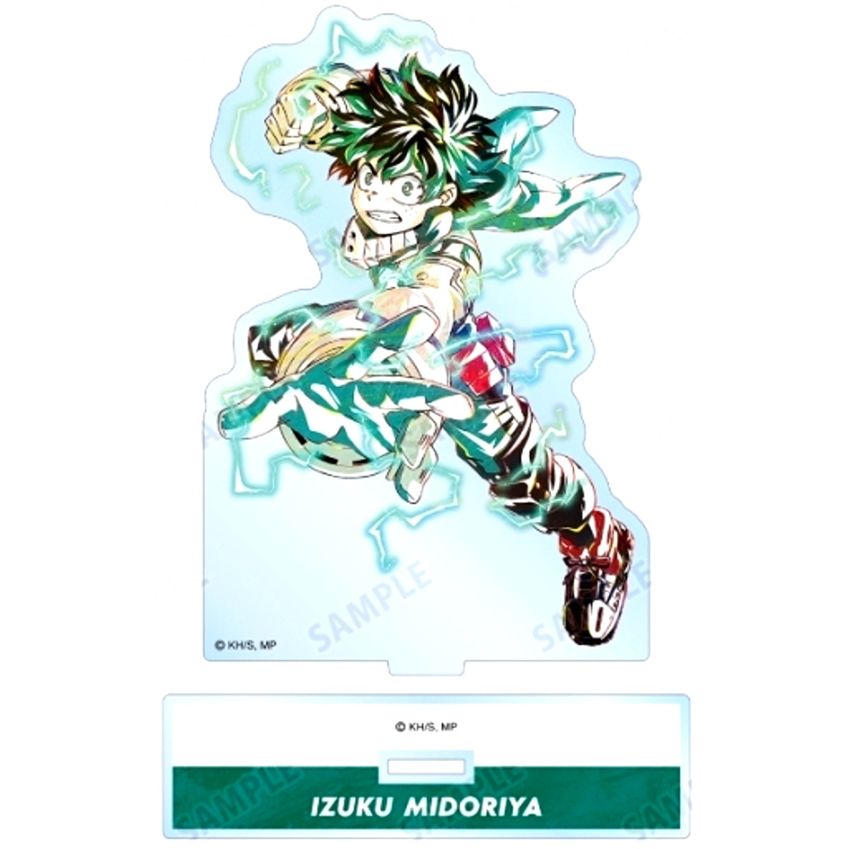 Izuku Midoriya My Hero Academia Ani-Art Part 5 BIG Acrylic Stand [USED]