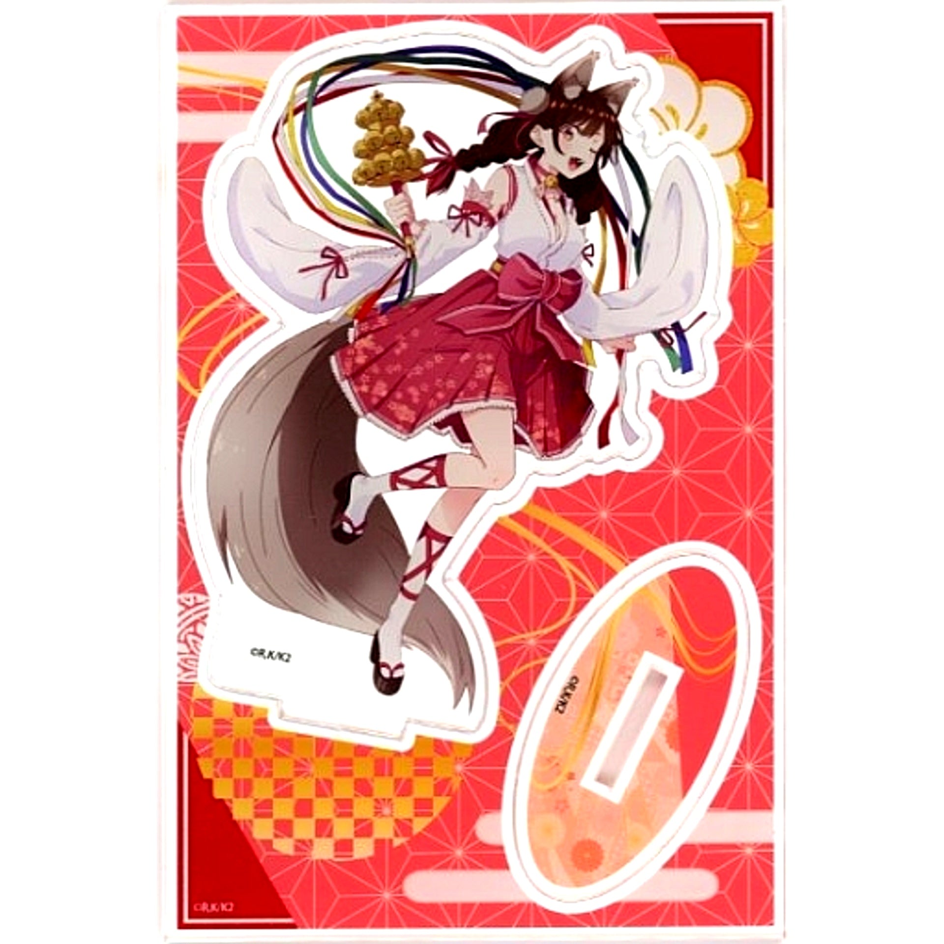 Chizuru Mizuhara Animal Shrine Maiden Rent-A-Girlfriend Acrylic Stand Jr. [USED]