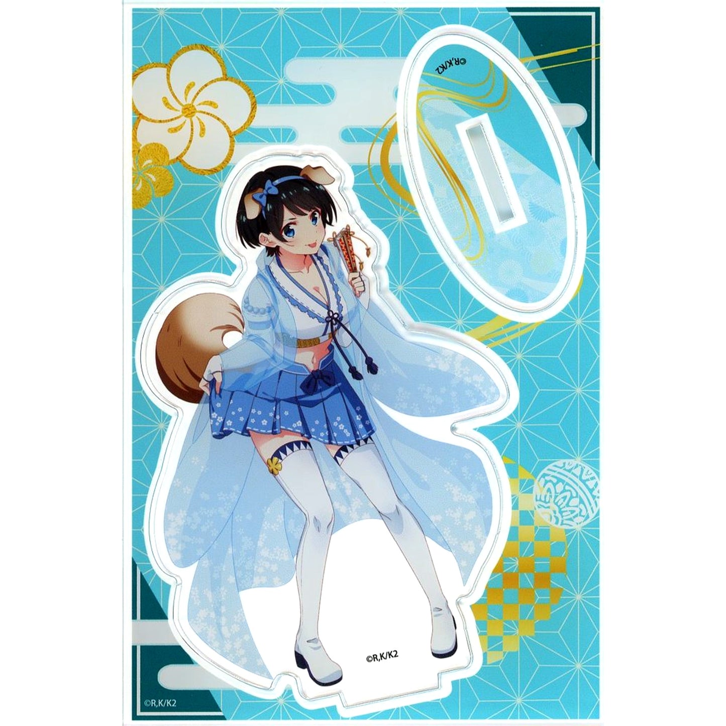 Ruka Sarashina Animal Shrine Maiden Acrylic Stand Jr. Rent-A-Girlfriend [USED]