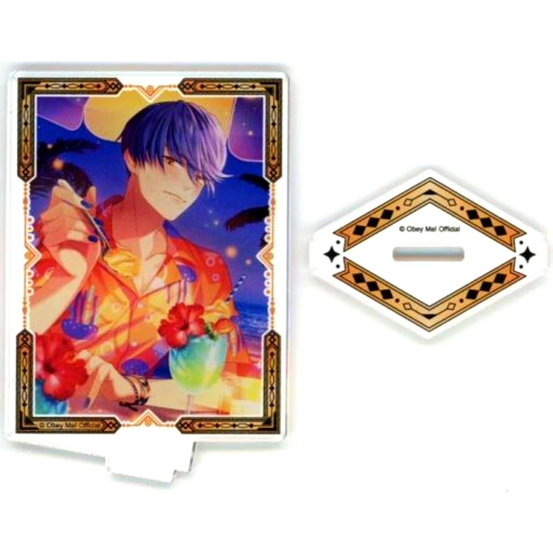 Leviathan Obey Me! Card Illustration Acrylic Stand [USED]