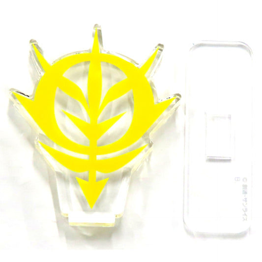 Zeon Army Mark Mobile Suit Gundam Acrylic Logo Display EX [USED]