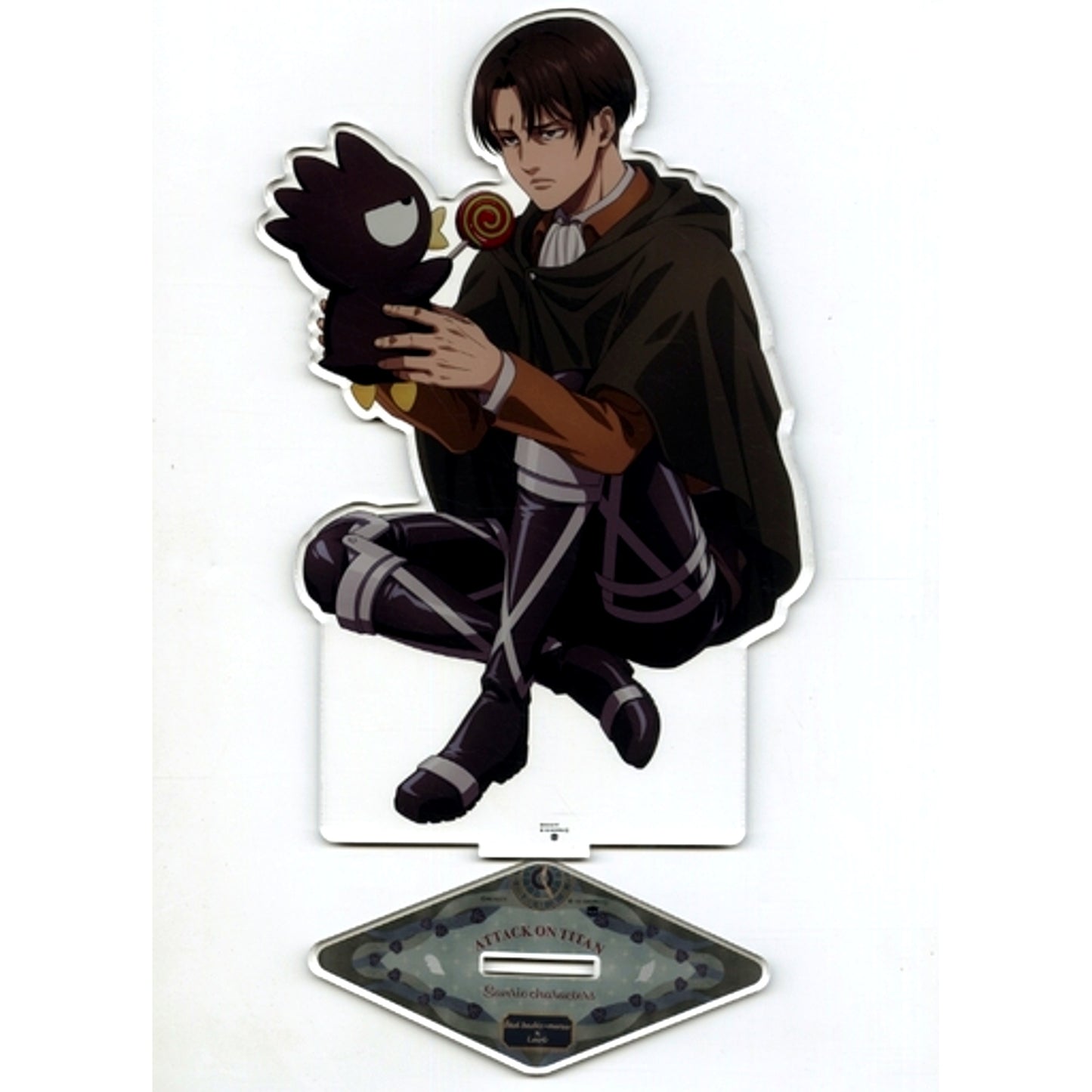 Levi Ackerman x Bad Badtz-Maru Attack on Titan x Sanrio Characters The 2nd Edition Acrylic Stand LL [USED]