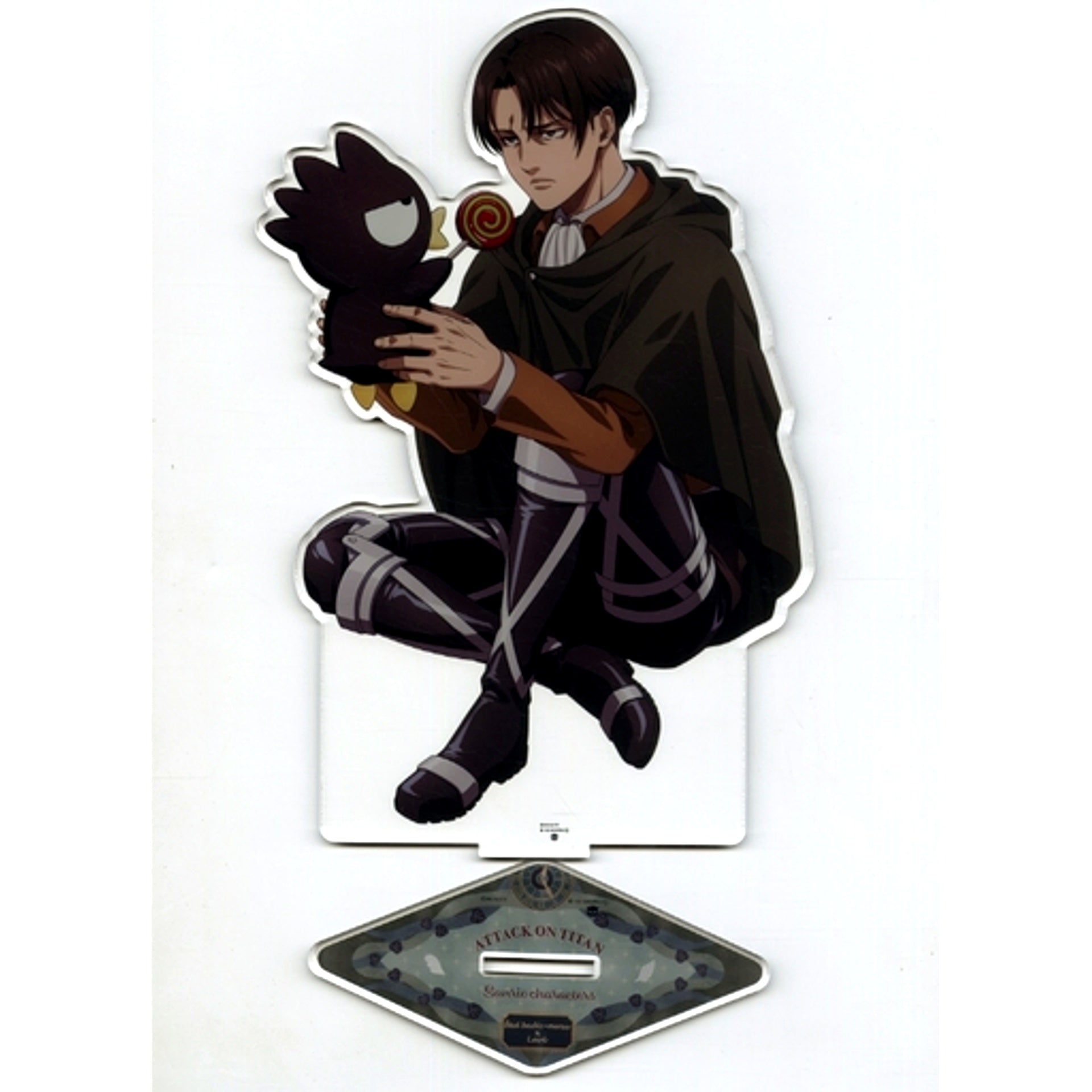 Levi Ackerman x Bad Badtz-Maru Attack on Titan x Sanrio Characters The 2nd Edition Acrylic Stand LL [USED]