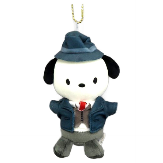 Attack on Titan X Sanrio Characters Pochacco Munyugurumi Mascot The 2nd Edition Keychains [USED]