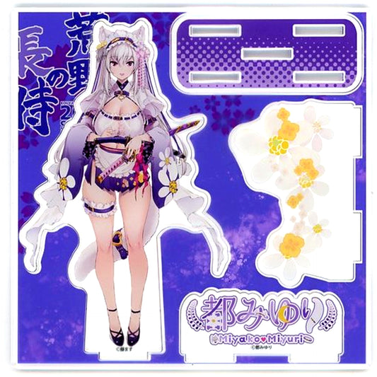 Miyako Miyuri Koya no Chozamurai Virtual YouTuber Acrylic Stand [USED]