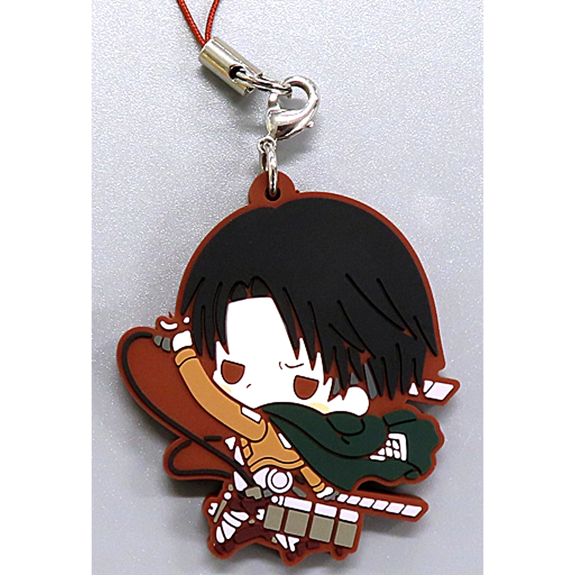 Levi Ackerman Attack on Titan ARTFX J Figure Ver. Rubber Strap Kotobukiya Shop Bonus [USED]