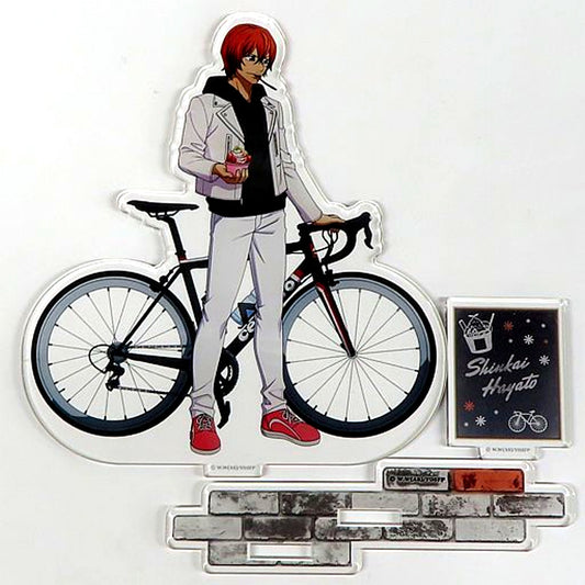 Hayato Shinkai Acrylic Stand Yowamushi Pedal LIMIT BREAK x Manhattan Roll Ice Cream [USED]