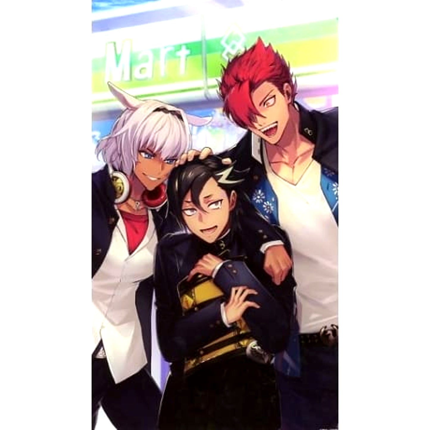 Fate/Grand Order Chaldea Delinquents White Day Spectacles Visual Acrylic Board AGF 2022 [USED]