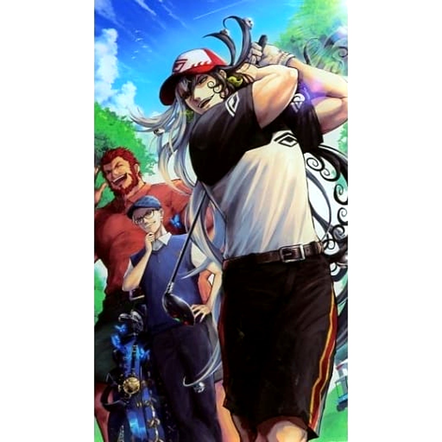 Fate/Grand Order Power Shot White Day Spectacles Visual Acrylic Board AGF 2022 [USED]