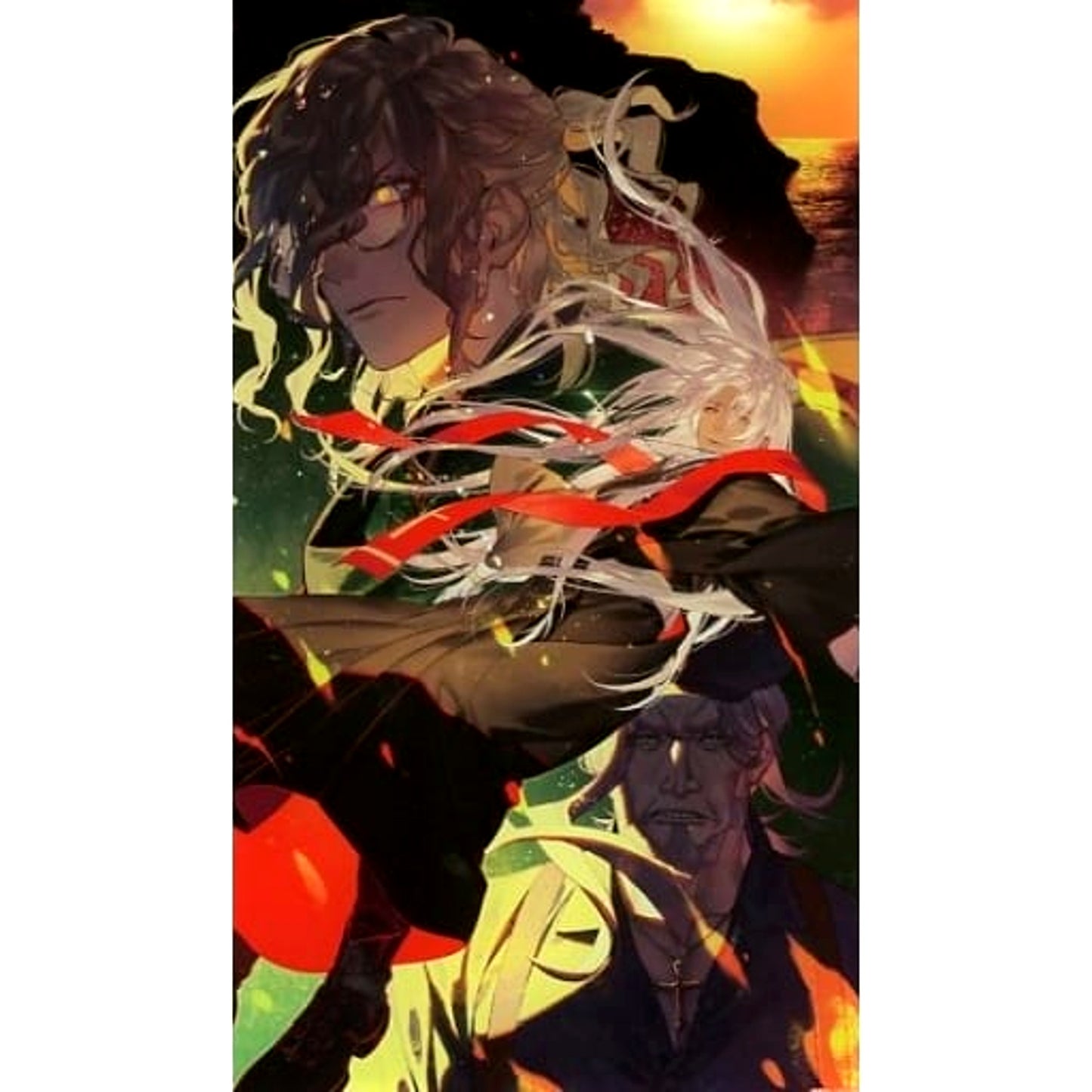 Fate/Grand Order Detective Edmond The Last Case White Day Spectacles Visual Acrylic Board AGF 2022 [USED]