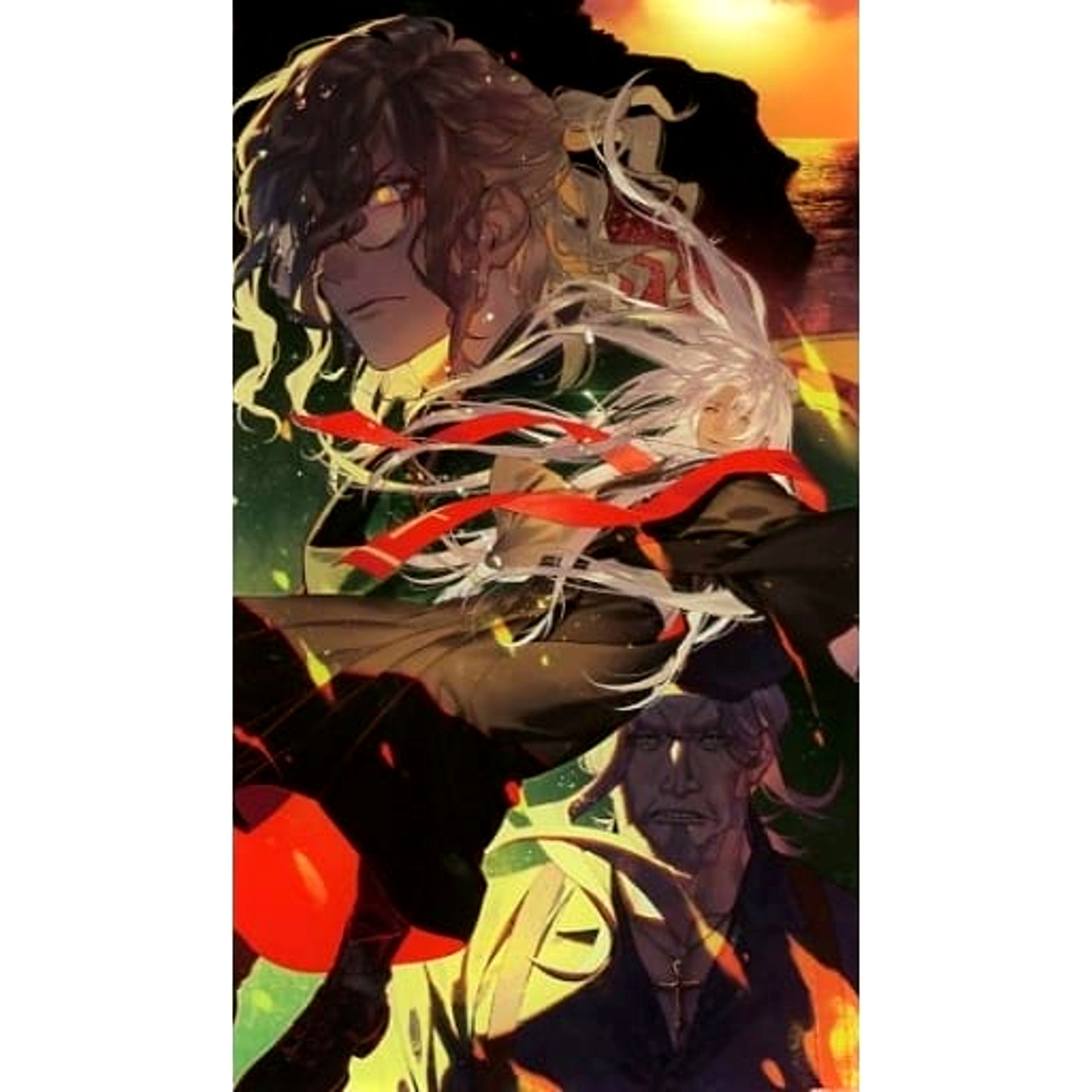 Fate/Grand Order Detective Edmond The Last Case White Day Spectacles Visual Acrylic Board AGF 2022 [USED]