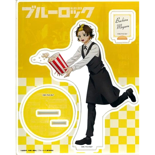 Meguru Bachira Acrylic Stand Cafe Blue Lock Tree Village Cafe [USED]